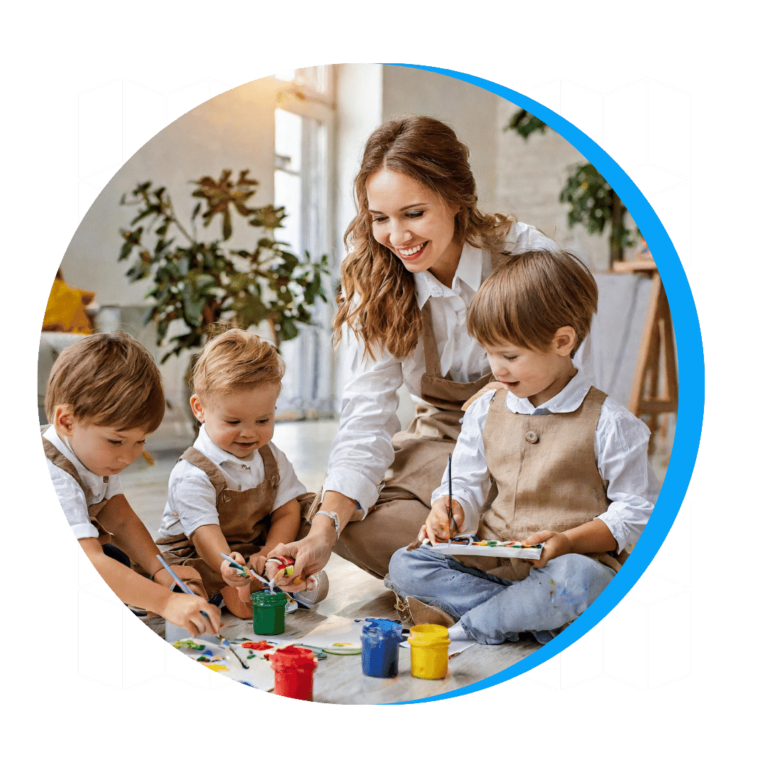 Children engaged in hands-on classroom activities Early Learning with Individual Attention Abu Dhabi